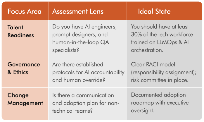Organizational Structure & AI Governance Framework